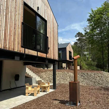 Living Lodges - Designer Lodge - Scandi Lodge Durbuy Extérieur photo