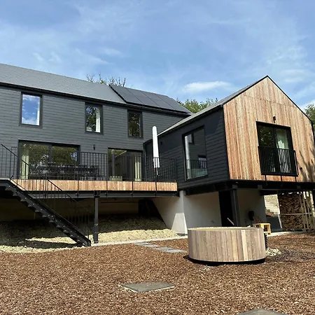Living Lodges - Designer Lodge - Scandi Lodge Durbuy Extérieur photo